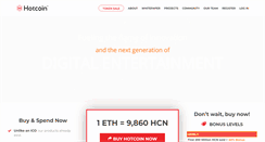 Desktop Screenshot of hotcoin.com